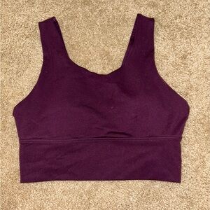 Purple Sports Bra